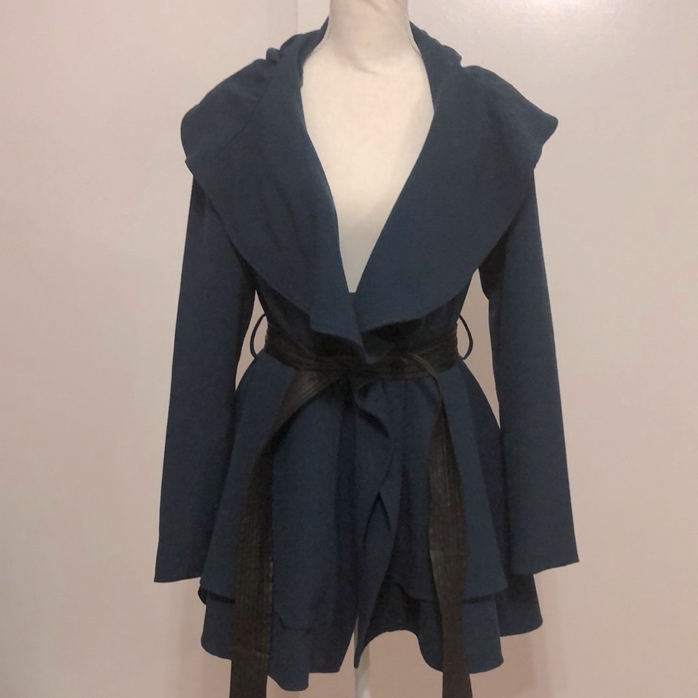 Dark Blue Pea Coat